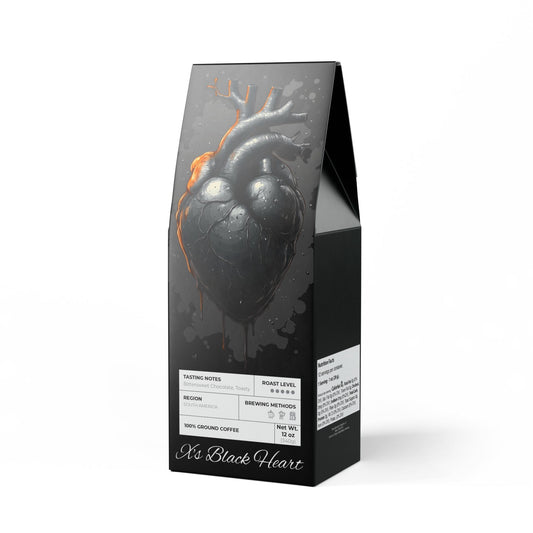 X's Black Heart Coffee (Dark French Roast)