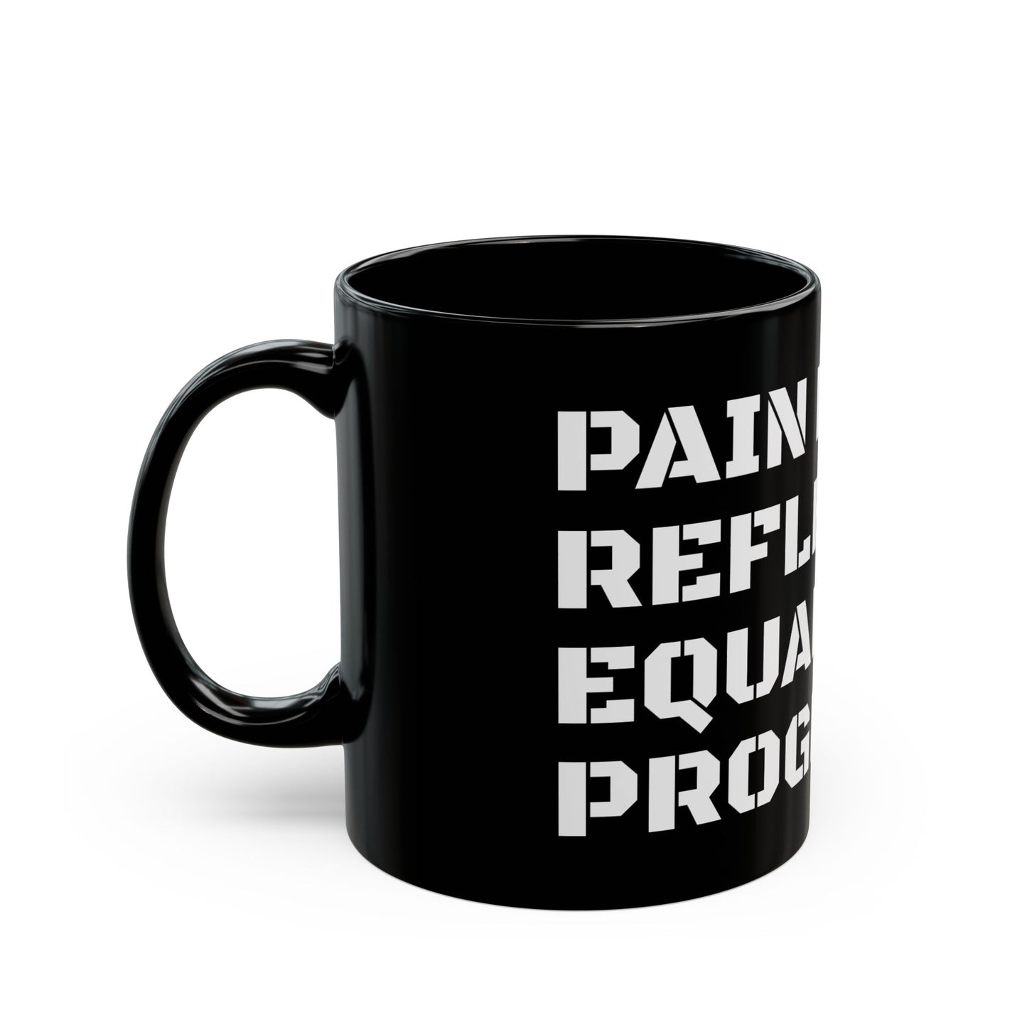 " Pain plus reflection equals progress " Mug