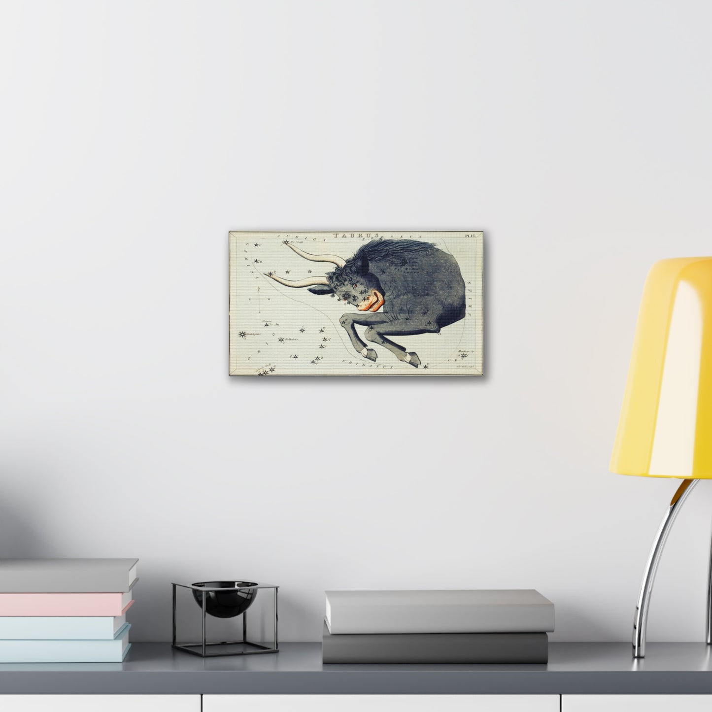 Taurus Zodiac Canvas Print - Astrological Wall Art for Astrology Lovers