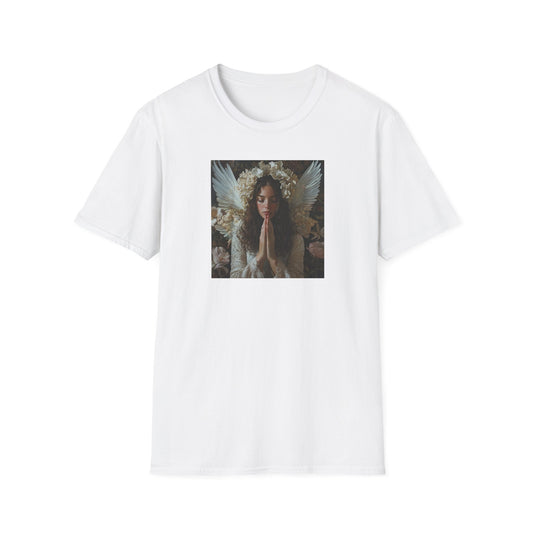 Angel Softstyle T-Shirt - Heavenly Design for Spiritual Souls